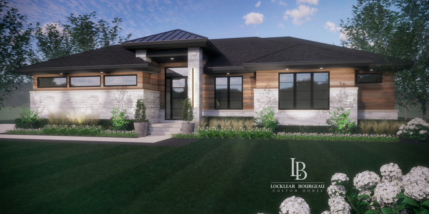 Contemporary Home Rendering Alt