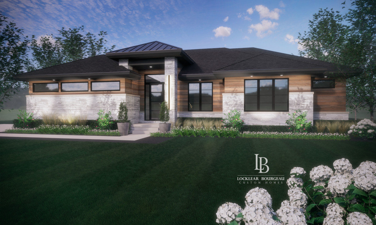 Contemporary Home Rendering Alt